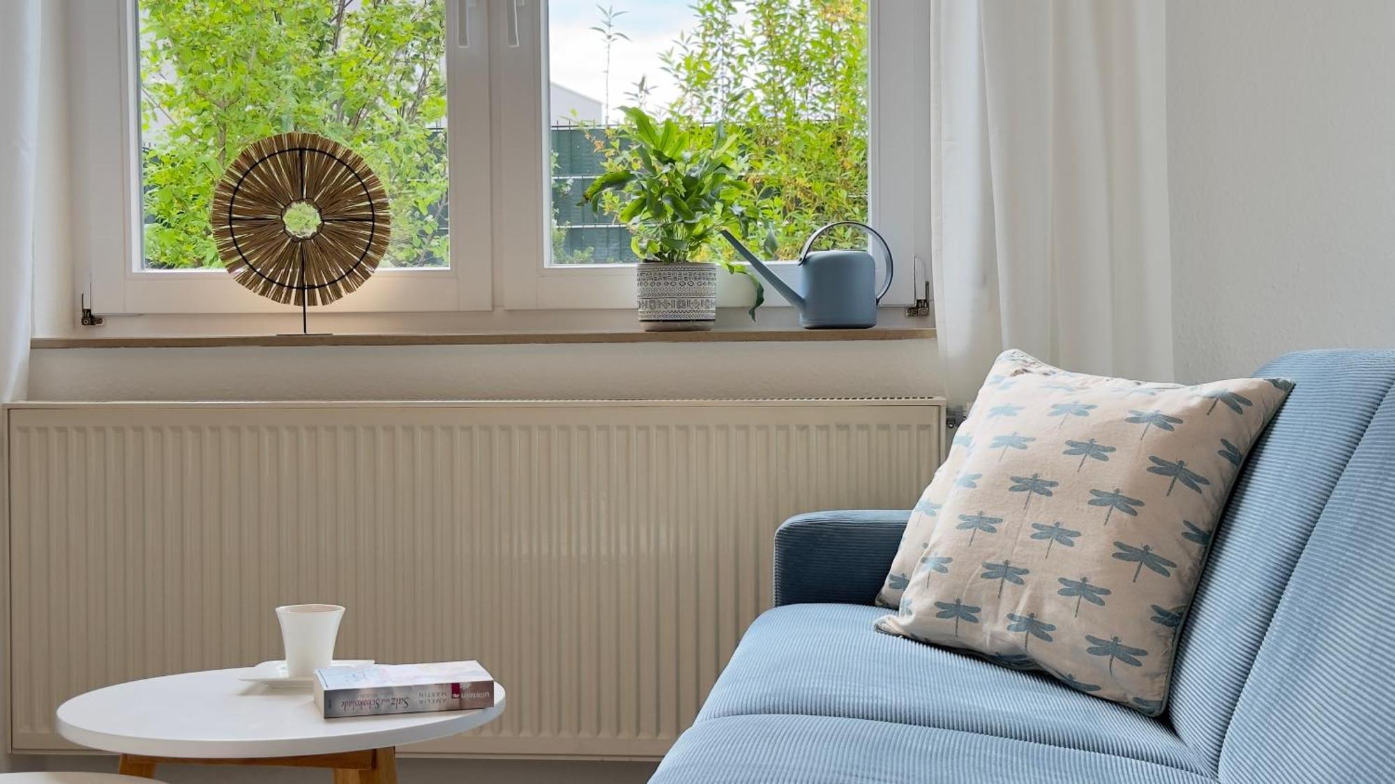 Fewo Am Park - 4P, Boxspringbett, Balkon, Smarttv, Gesundbrunnen, Familienfreundlich Halle (Saale) Exterior foto