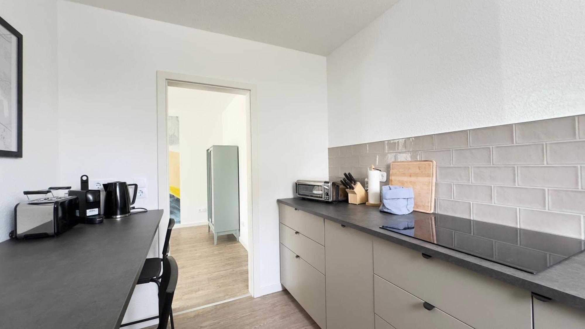 Fewo Am Park - 4P, Boxspringbett, Balkon, Smarttv, Gesundbrunnen, Familienfreundlich Halle (Saale) Exterior foto
